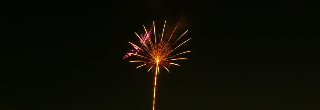 Feuerwerk - Bildquelle:  https://commons.wikimedia.org/wiki/File:Fireworks_in_Japan_20080802_194444.jpg